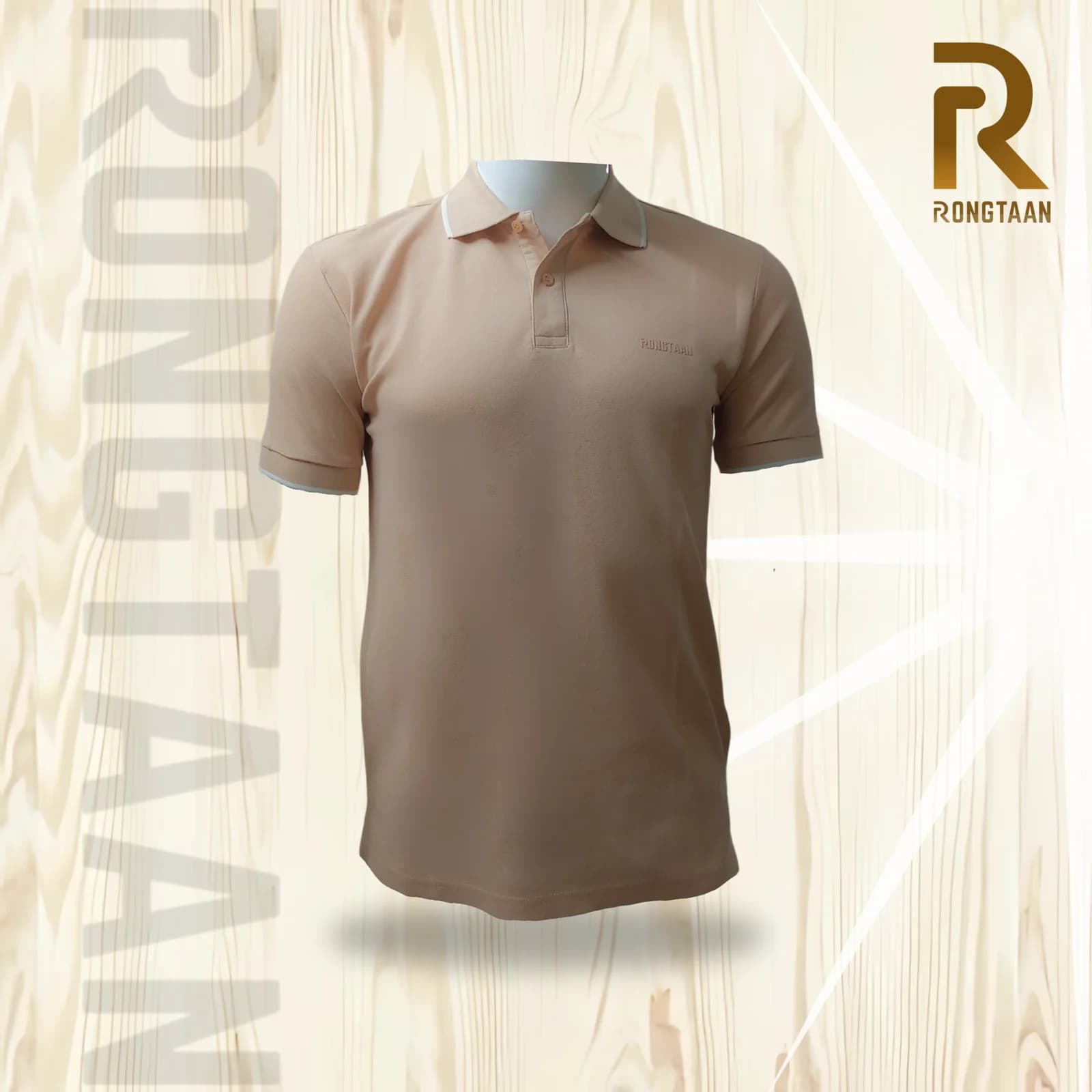 Combo Double Pique Screen Print 100% Cotton Knit Polo-Shirt For Men (Combo 4)