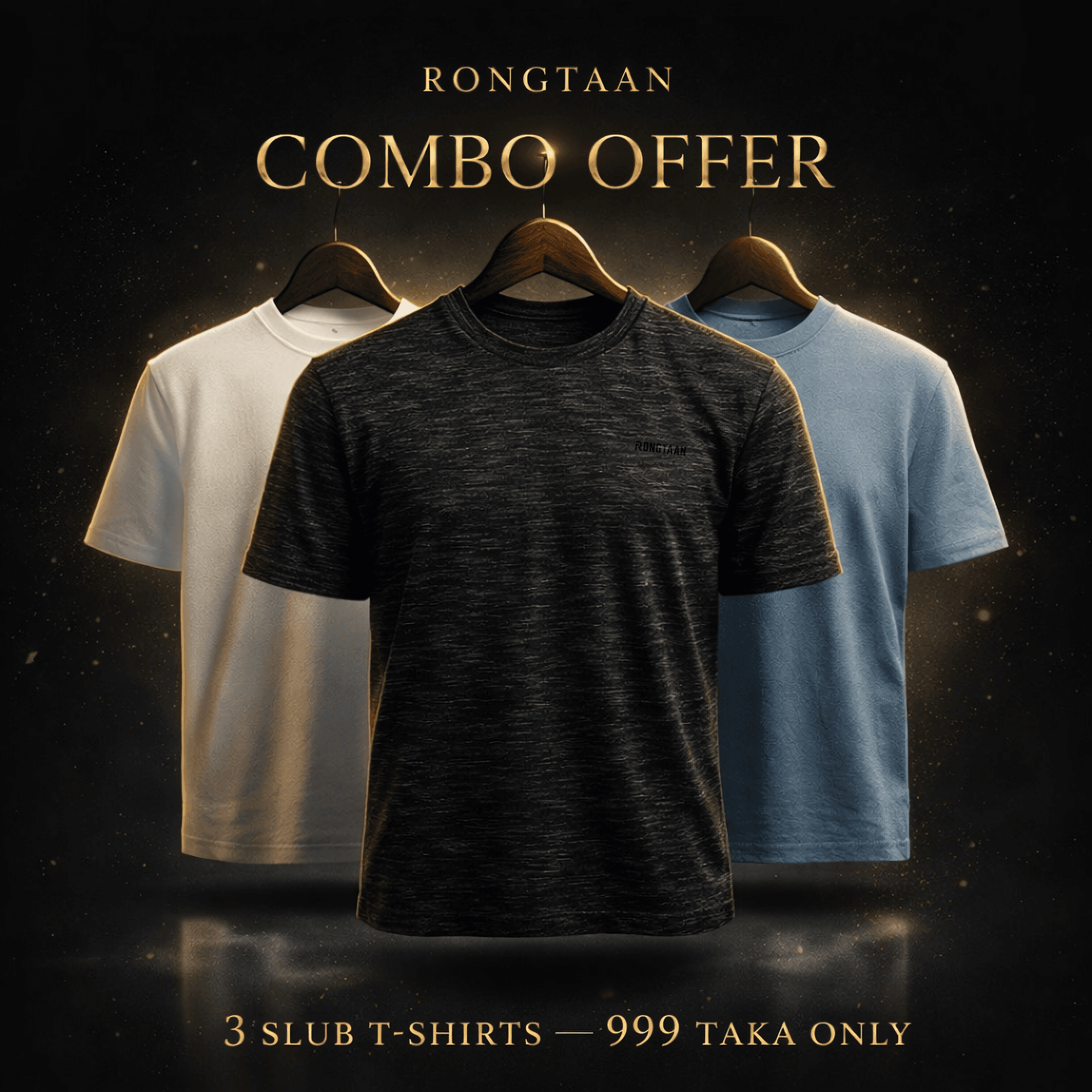 3 in 1 Combo Offer Men’s Knit T-shirt Offer 3