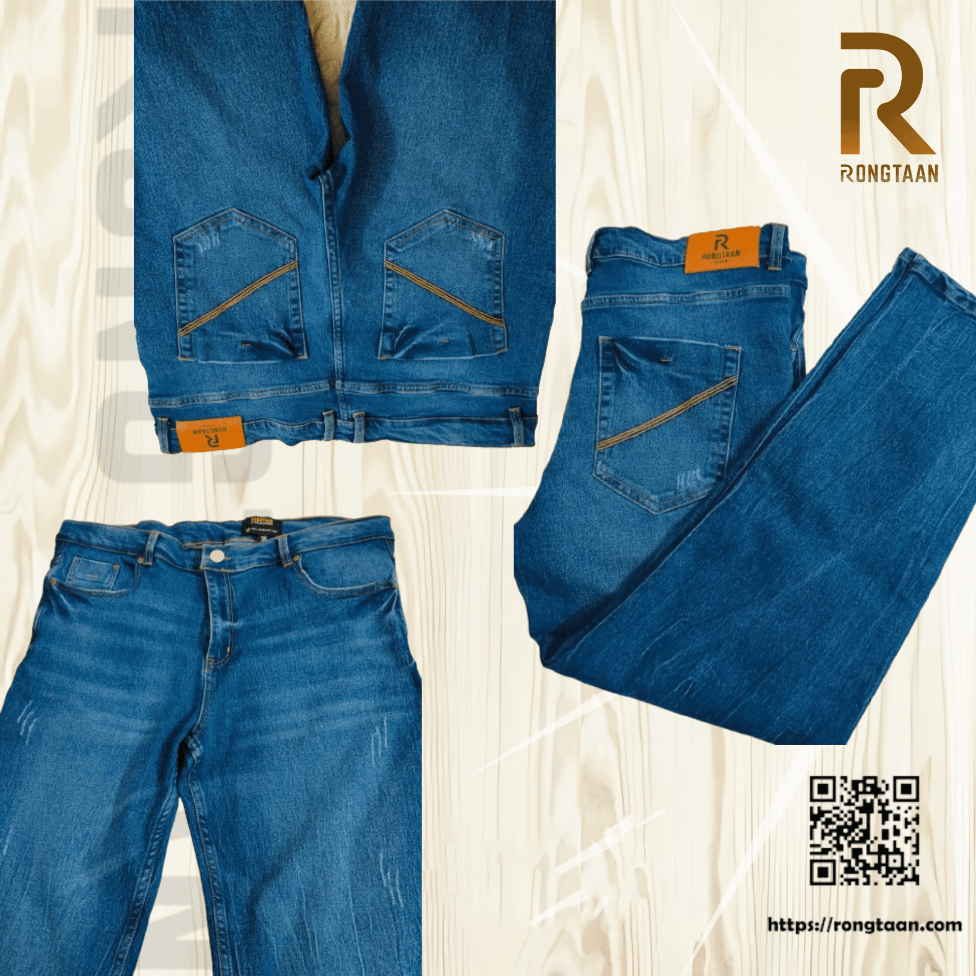 Dark Wash Men's Denim Pant
